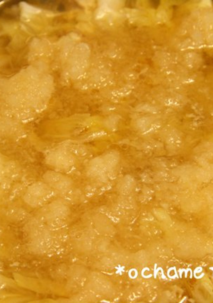 鶏だんごと白菜のみぞれ鍋-レシピのメイン写真