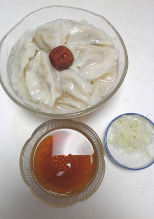 冷しギョーザ入りそーめん-レシピのメイン写真