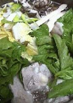 鶏鍋-レシピのメイン写真