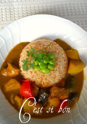 いつもと違うカレー・サイダーと人参で-レシピのメイン写真