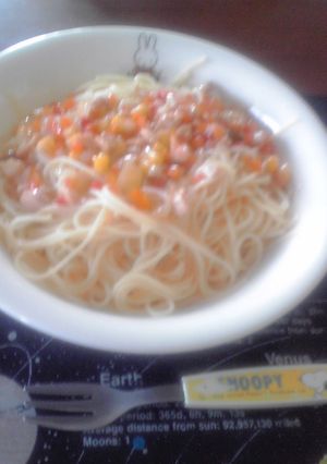 夏につるっと冷製パスタ-レシピのメイン写真