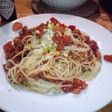 夏野菜と帆立の冷製パスタ