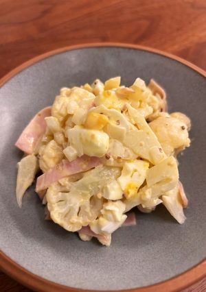 カリフラワーのマスタードマヨサラダ-レシピのメイン写真