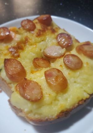 ボリューム満点❗ポテサラトースト-レシピのメイン写真