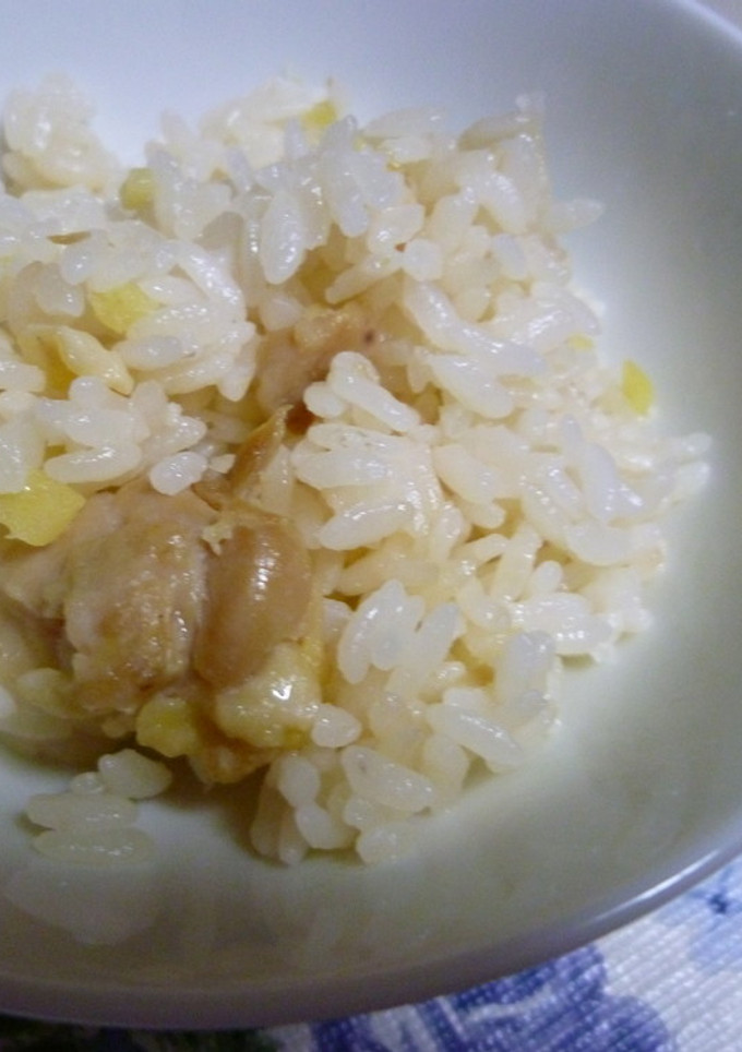鶏と生姜の炊き込みご飯-レシピのメイン写真