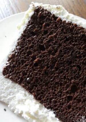 理想のココアシフォンケーキ-レシピのメイン写真