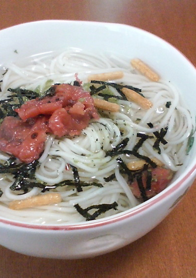 さらっと♪お茶漬けそうめん☆★☆-レシピのメイン写真