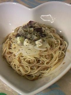 ☆玉葱と茄子のガーリック冷製パスタ☆-レシピのメイン写真