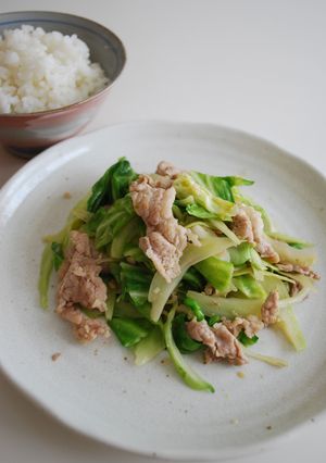 簡単激うま！豚肉とキャベツのゆず胡椒炒め-レシピのメイン写真
