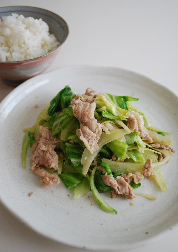 簡単激うま！豚肉とキャベツのゆず胡椒炒め-レシピのメイン写真