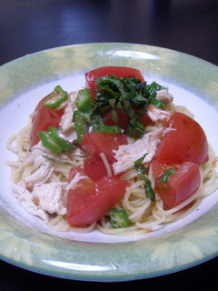 しそポン酢パスタ-レシピのメイン写真