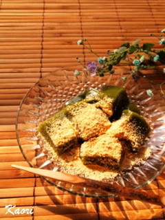 レンジで簡単♪抹茶わらび餅-レシピのメイン写真