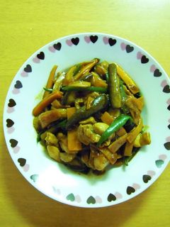 豚バラと夏野菜のピリ辛炒め-レシピのメイン写真