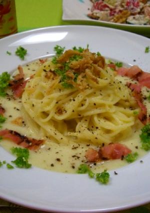 ジャーマン風じゃがいもスープの冷製パスタ-レシピのメイン写真