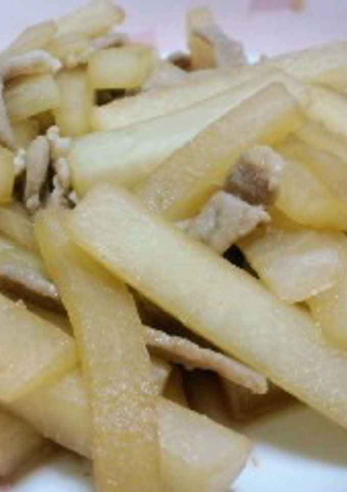 ★簡単！大根＆豚肉炒め★-レシピのメイン写真