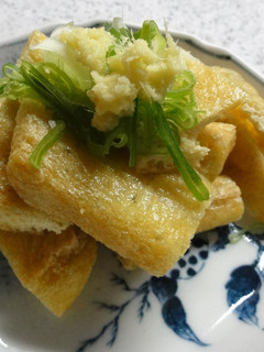 油揚げの焼いたの-レシピのメイン写真