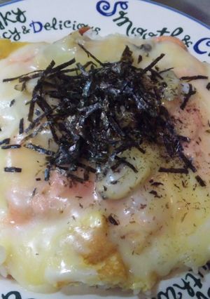 明太ごはんピザ-レシピのメイン写真