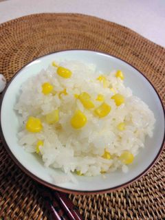 とうもろこしご飯-レシピのメイン写真
