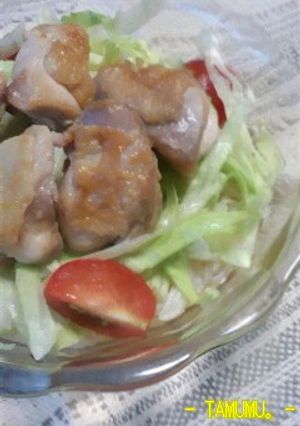 夏にガッツリ☆鶏肉そうめん-レシピのメイン写真