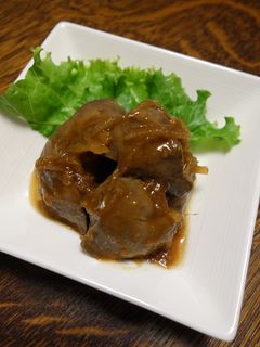 鶏レバーの梅酒煮-レシピのメイン写真