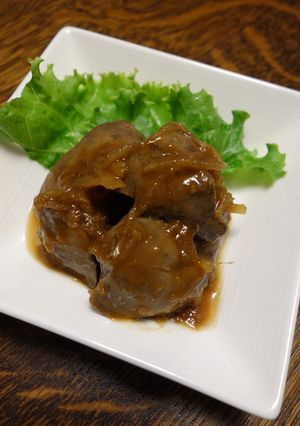 鶏レバーの梅酒煮-レシピのメイン写真