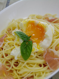 半熟卵の夏パスタ☆-レシピのメイン写真