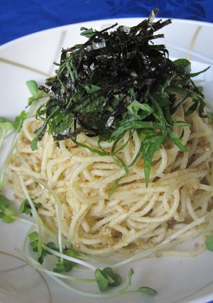 ごま好きさんに☆冷製ゴマぱすた☆-レシピのメイン写真
