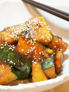 かぼちゃの甘辛焼き-レシピのメイン写真