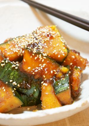 かぼちゃの甘辛焼き-レシピのメイン写真