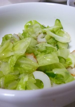 キュウリとキャベツの酢の物-レシピのメイン写真