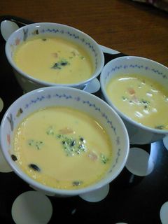 ☆離乳食中期〜☆蒸し器いらずの茶碗蒸し☆-レシピのメイン写真