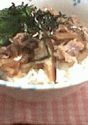 お手軽な豚丼-レシピのメイン写真