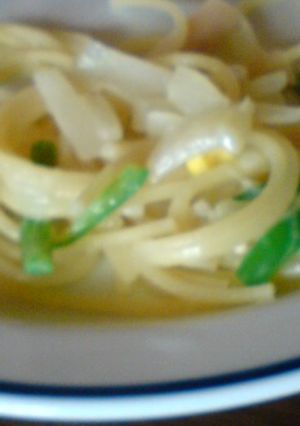 余ったコーンスープの素で☆ササッとパスタ-レシピのメイン写真