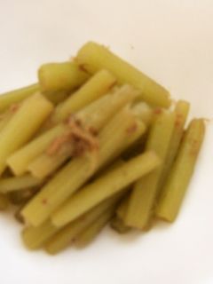 ふきの炒め物♪-レシピのメイン写真