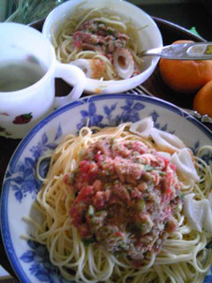 トマトときゅうりの冷製パスタ-レシピのメイン写真