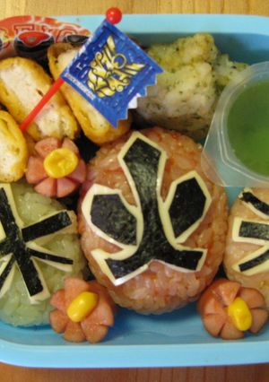 ❤キャラ弁❤シンケンジャーおにぎり-レシピのメイン写真