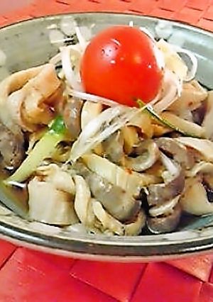 おつまみに最適☆もつのポン酢和え！-レシピのメイン写真