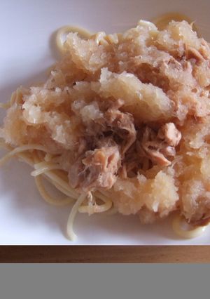 簡単　ツナ大根のさっぱりパスタ-レシピのメイン写真