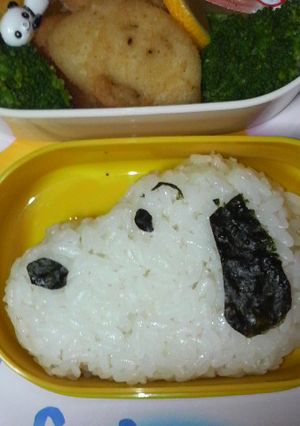 スヌーピー☆おにぎり弁当-レシピのメイン写真