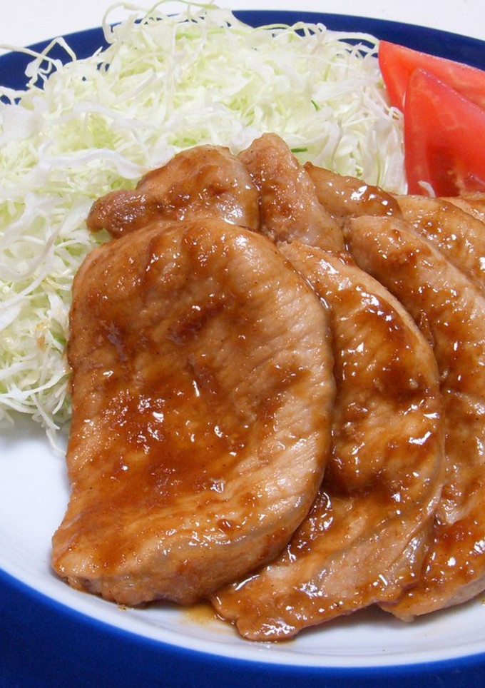 洋食屋さん風☆ソース仕立ての豚肉生姜焼き-レシピのメイン写真