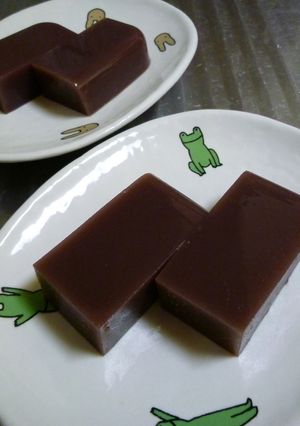レンジで簡単あっという間に水ようかん-レシピのメイン写真