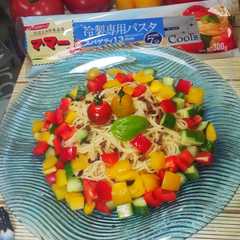 冷え冷え★菜(サイ)コロパスタ-レシピのメイン写真