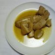 まぐろのあらの煮つけ