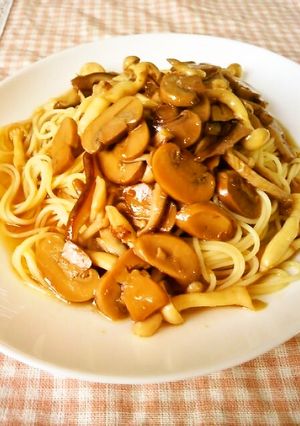 ☆たっぷり茸の冷製パスタ☆-レシピのメイン写真