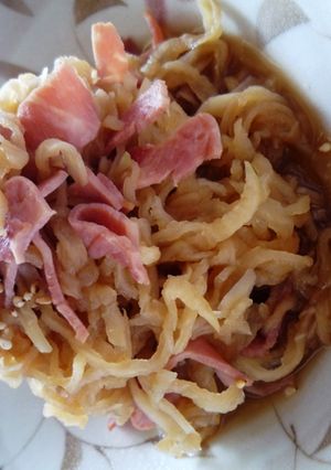 ✿簡単お惣菜☆切り干しのベーコン煮✿-レシピのメイン写真