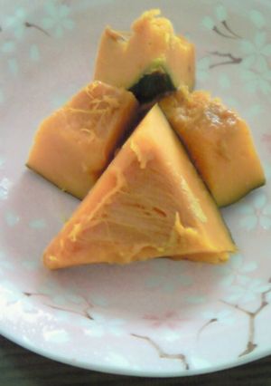 時短！簡単！かぼちゃの甘煮-レシピのメイン写真