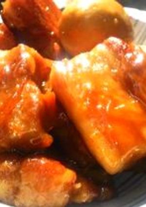 豚の角煮(オレンジ煮)-レシピのメイン写真