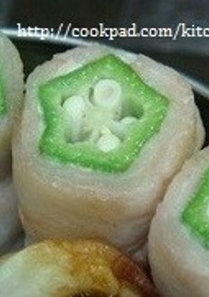お弁当に♡オクラの豚肉巻-レシピのメイン写真