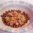 犬ご飯(ゴーヤで夏バテ防止あんかけ)
