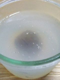 梅ジュース寒天-レシピのメイン写真